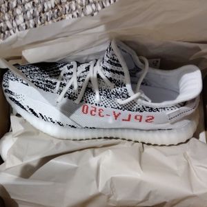 Zebra Yeezy (US Men's Size 10) NEVER WORN, NEW BOX